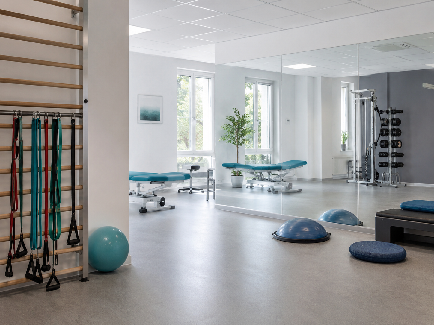 Übungsbereich für Rehabilitation